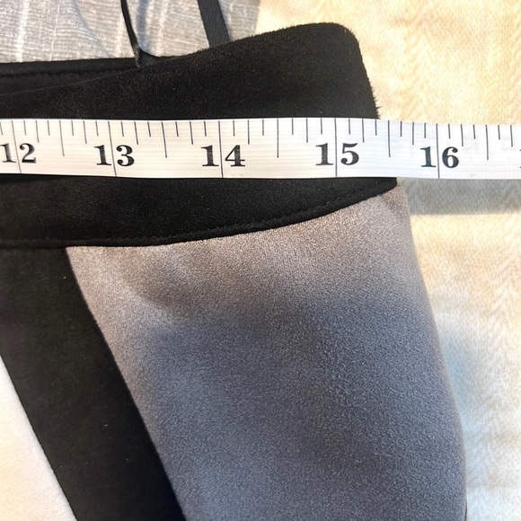 NWT Wild Honey Metallic Panel Mini Skirt Modern Chic Night Out Statement Size M - Picture 10 of 14